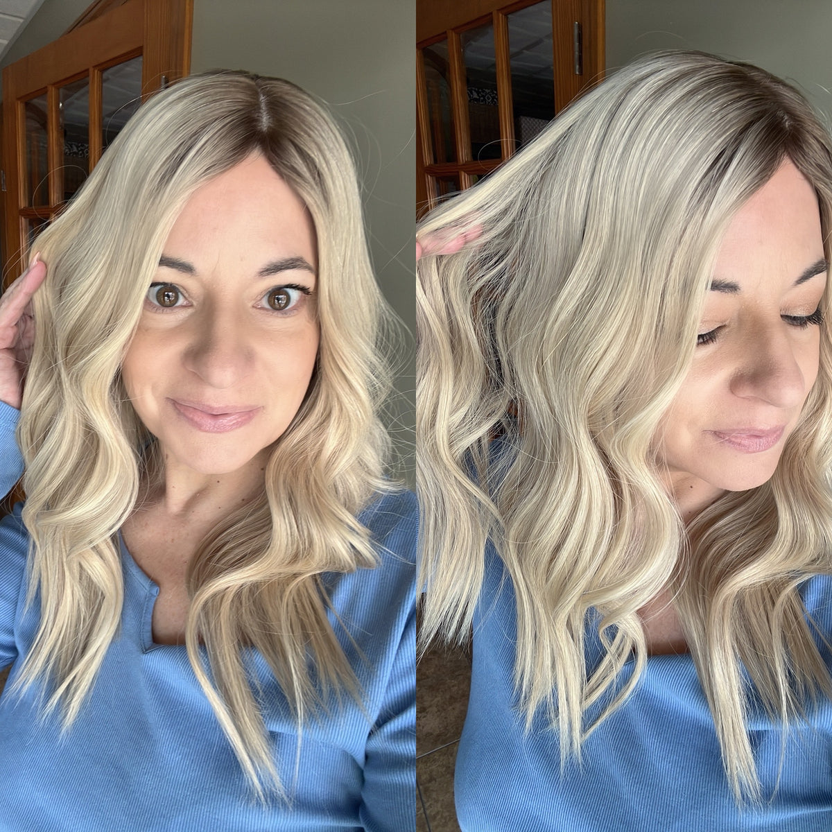 “GWEN&quot; Premium Topper: Silk Top, 8x8, 19&quot;