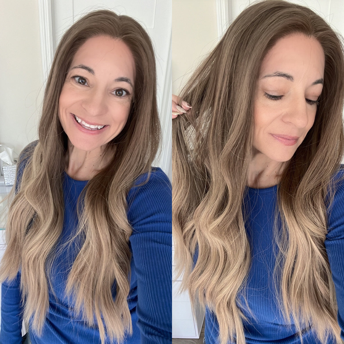 “TAYE&quot; Premium Wig: Lace Top, Sz. M/L, 25&quot;