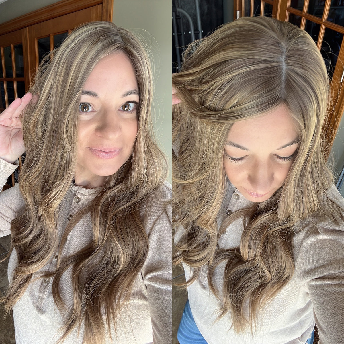 “TINSLEY&quot; Premium Topper: Silk Top, 9x9, 25&quot;, High Density