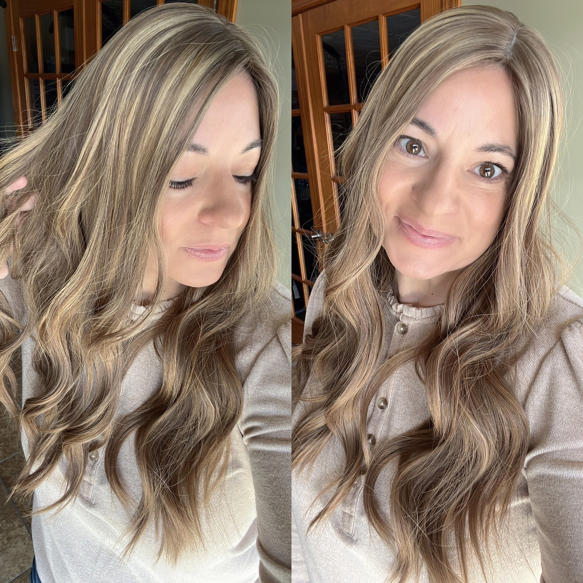 “TINSLEY&quot; Premium Topper: Silk Top, 9x9, 25&quot;, High Density