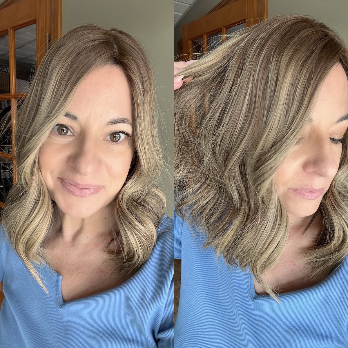 “EVERLEIGH&quot; Premium Topper: Silk Top, 7x8, 16&quot;