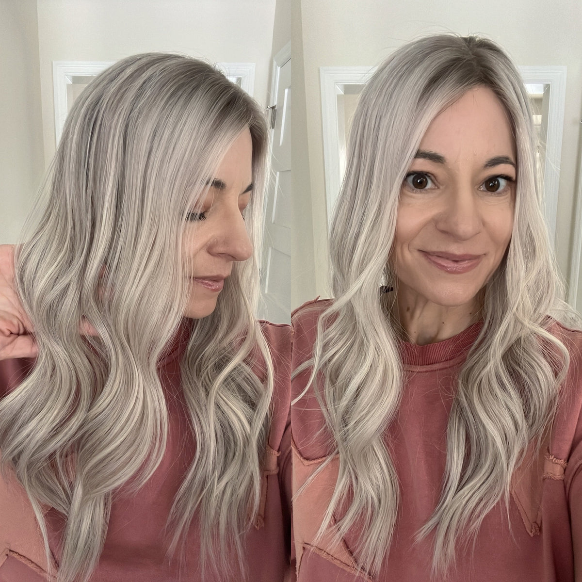 “RIVER&quot; Premium Topper: Closed Lace Top, 8x8, 21&quot;