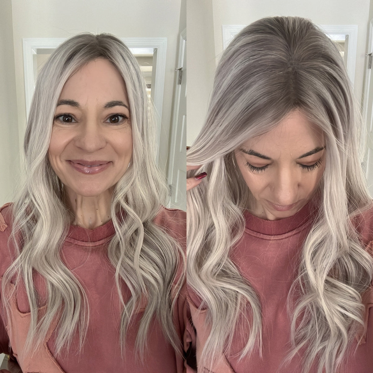 “RIVER&quot; Premium Topper: Closed Lace Top, 8x8, 21&quot;