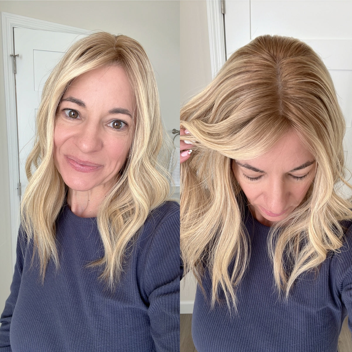 “SOLANA&quot; Premium Topper: Closed Lace Top, 8x8, 15-17&quot;