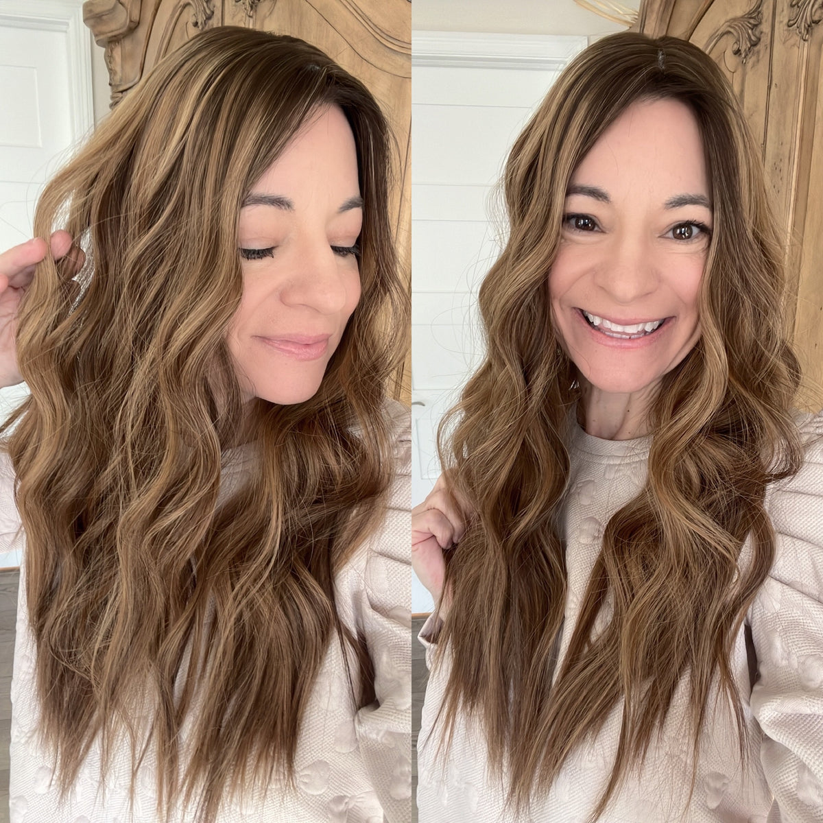 “HAYDEN&quot; Premium Topper: Silk Top, 9x9, 24-25&quot;