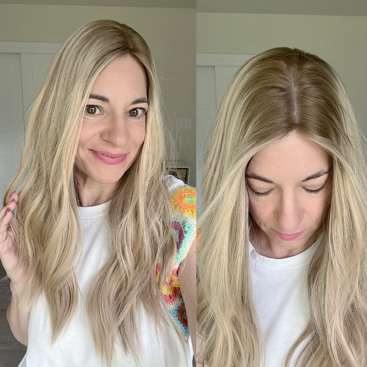 “BIRDIE&quot; Premium Topper: Silk Top, 8x8, 20&quot;