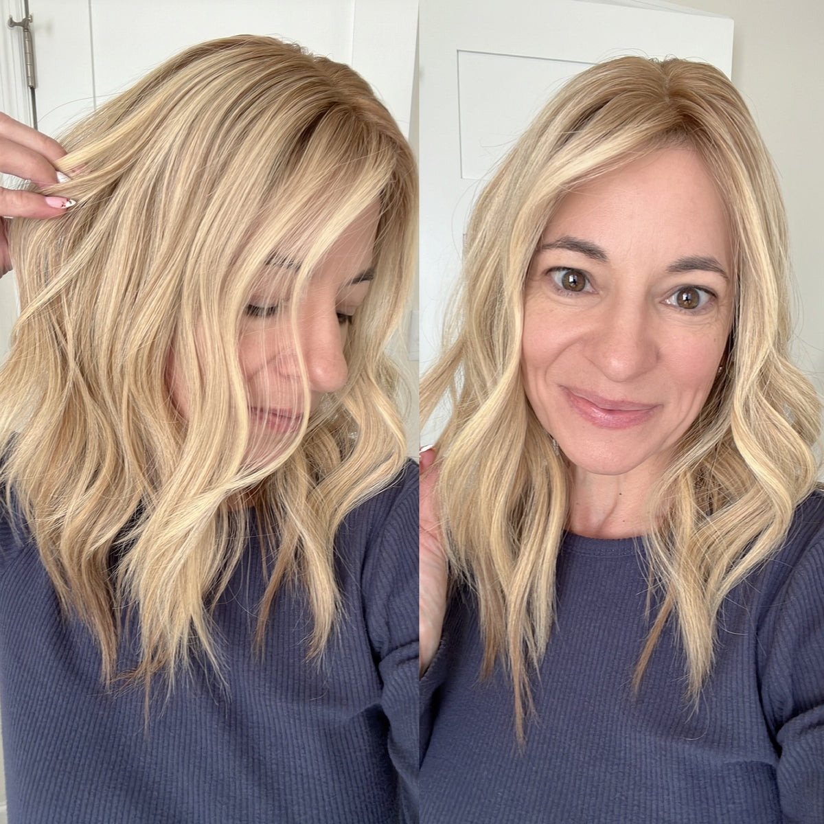 “SOLANA&quot; Premium Topper: Closed Lace Top, 8x8, 15-17&quot;