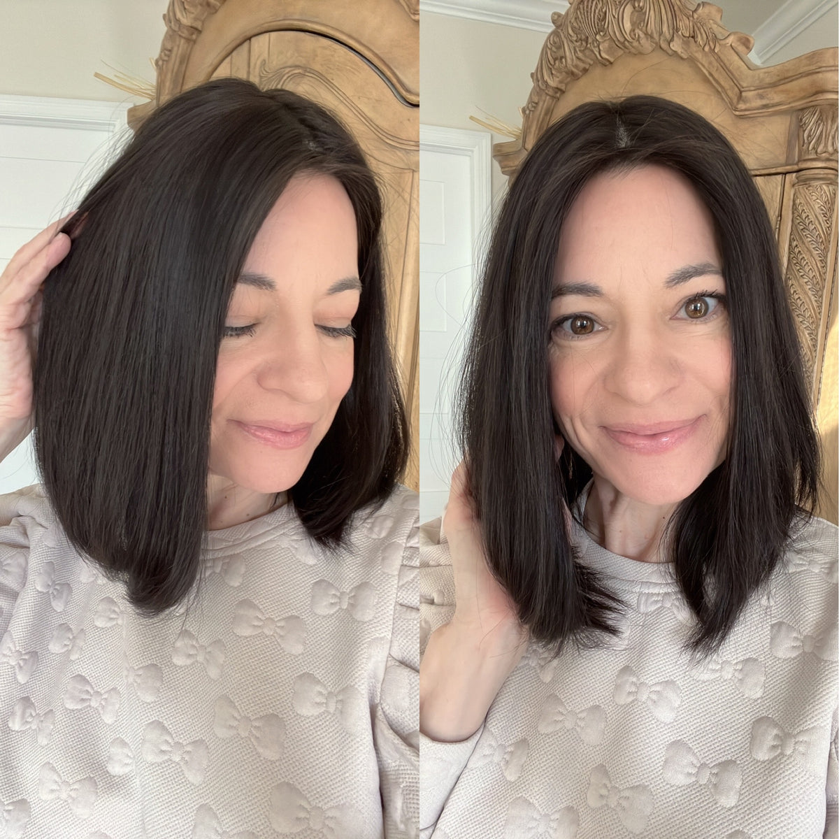 “RAVEN&quot; Premium Topper: Silk Top, 8x8, 14&quot;