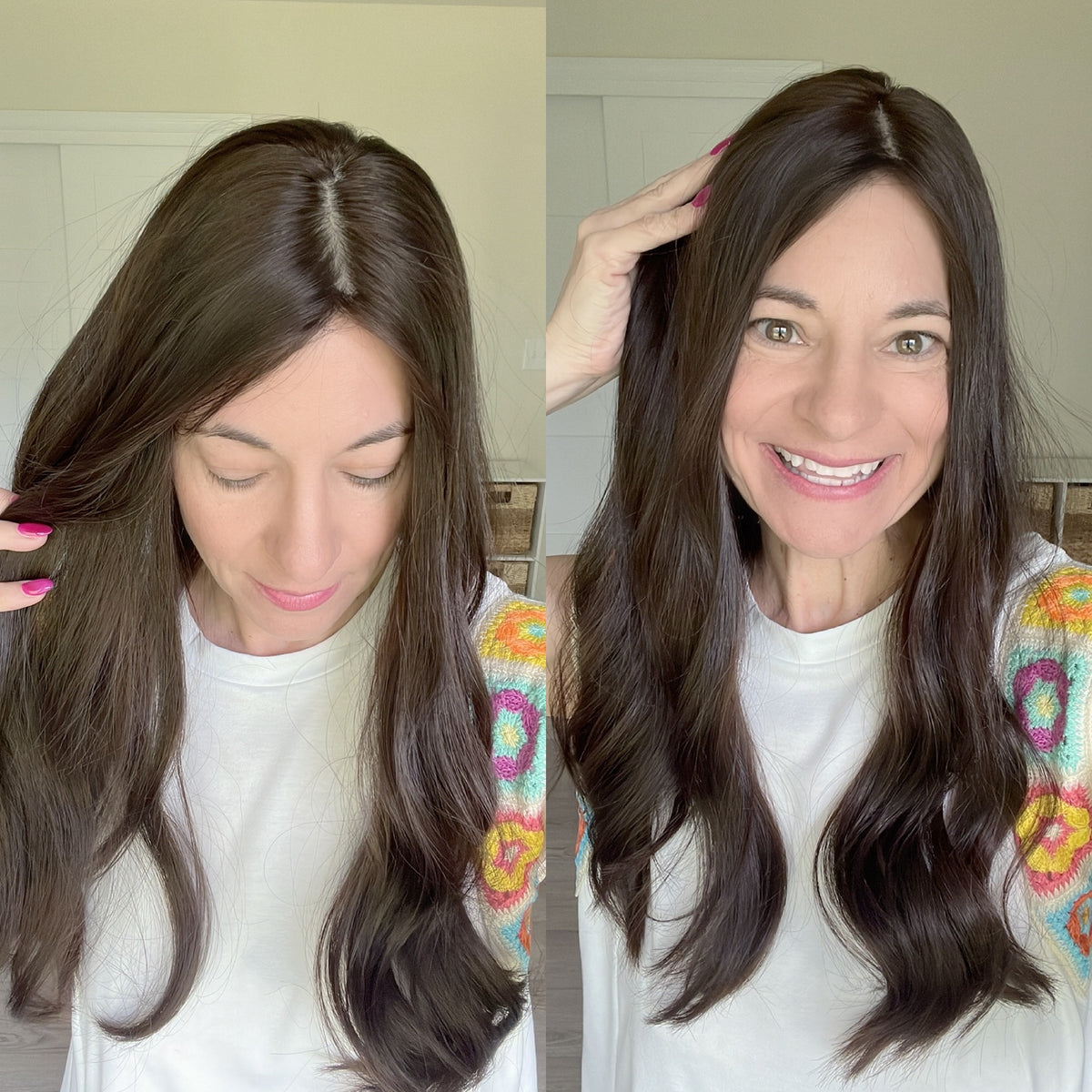 “LARK&quot; Premium Topper: Silk Top, 8x8, 21&quot;