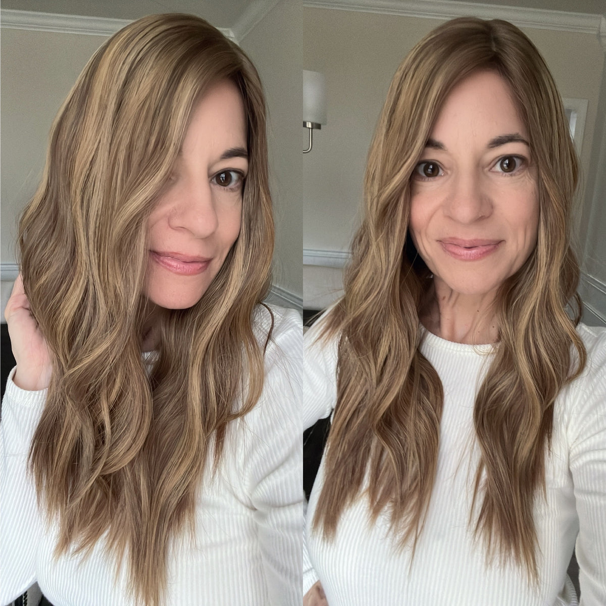 “TINSLEY&quot; Premium Topper: Silk Top, 9x9, 22&quot;, High Density