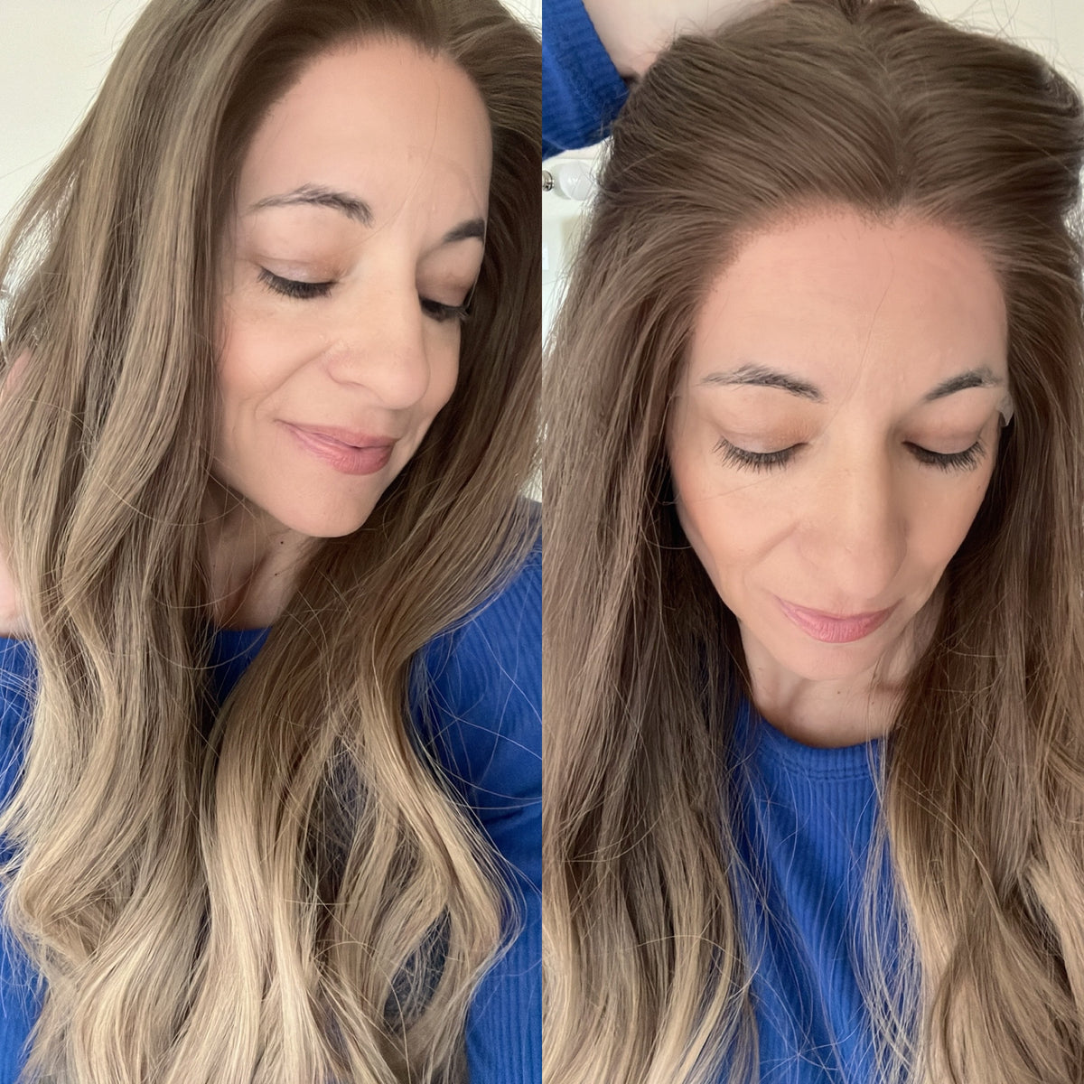 “TAYE&quot; Premium Wig: Lace Top, Sz. M/L, 25&quot;