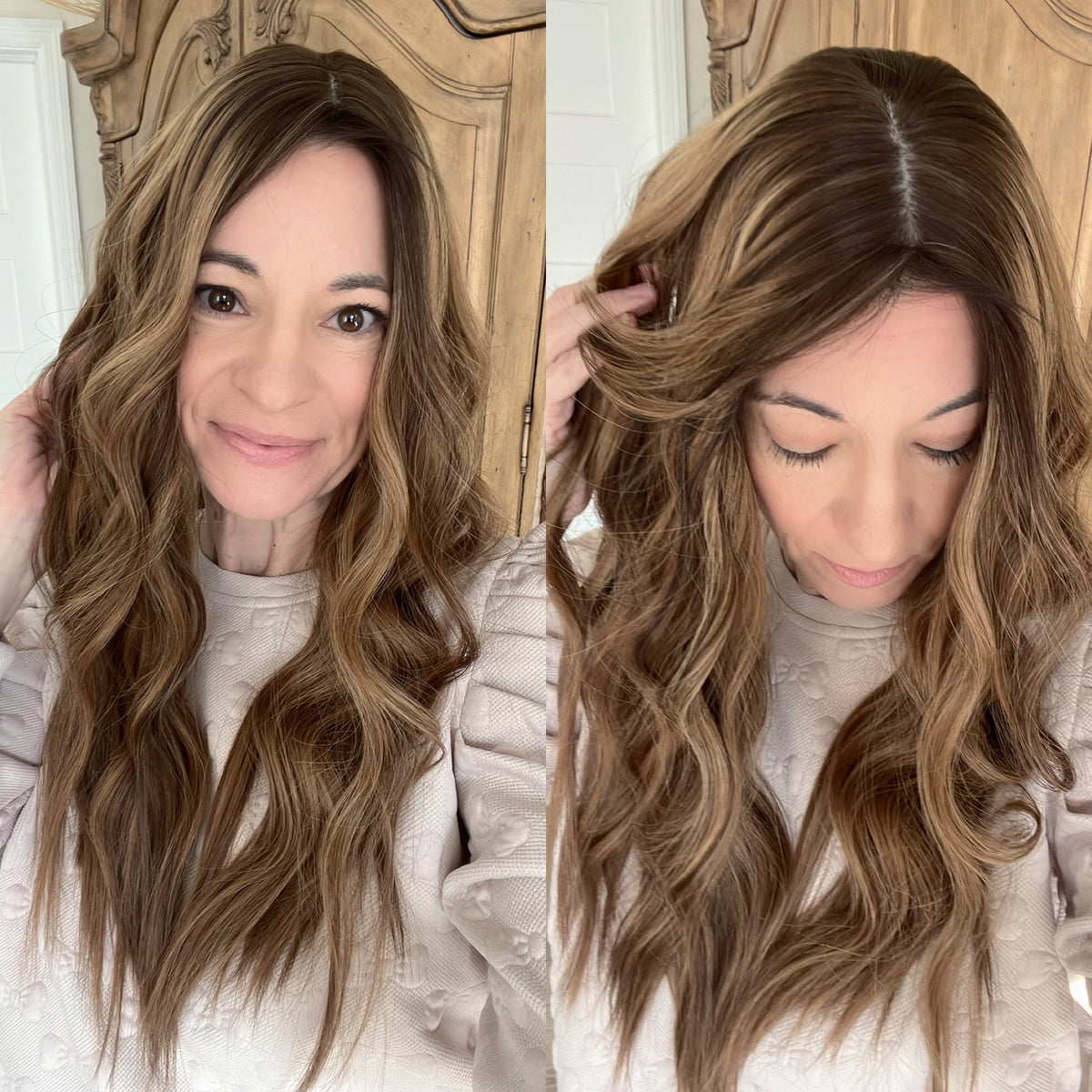 “HAYDEN&quot; Premium Topper: Silk Top, 9x9, 24-25&quot;