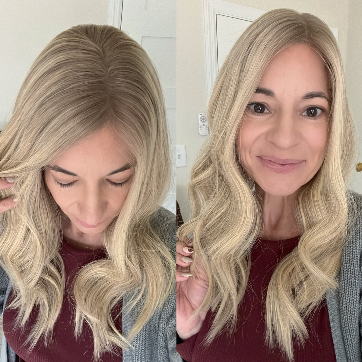 “LOLA&quot; Premium Topper: Closed Lace Top, 8x8, 18-20&quot;