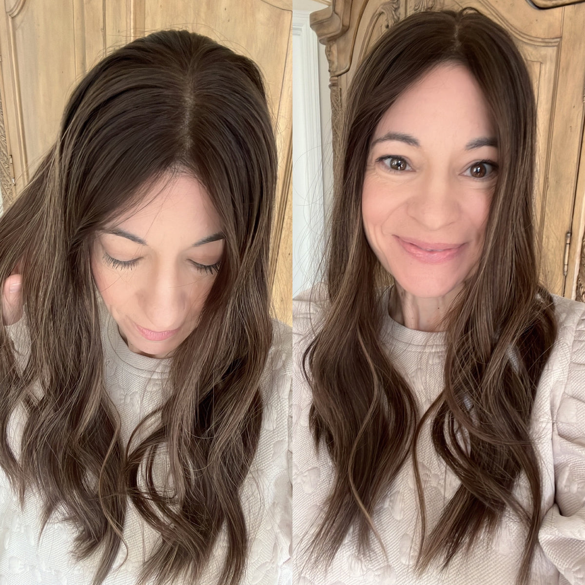 “ANDIE&quot; Premium Topper: Closed Lace Top, 8x8, 20&quot;