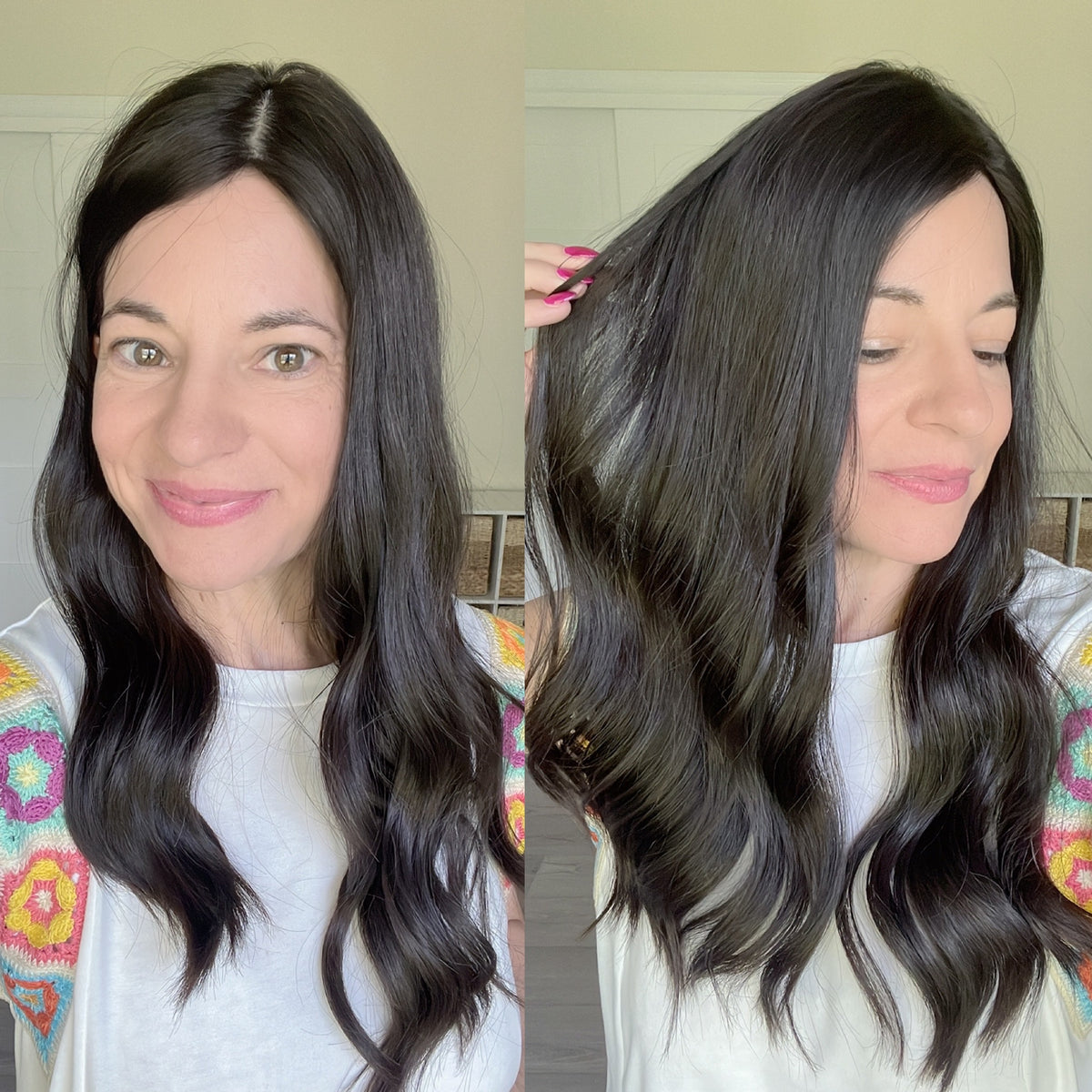 FINAL SALE “RAVEN&quot; Premium Topper: Silk Top, 8x8, 21&quot;