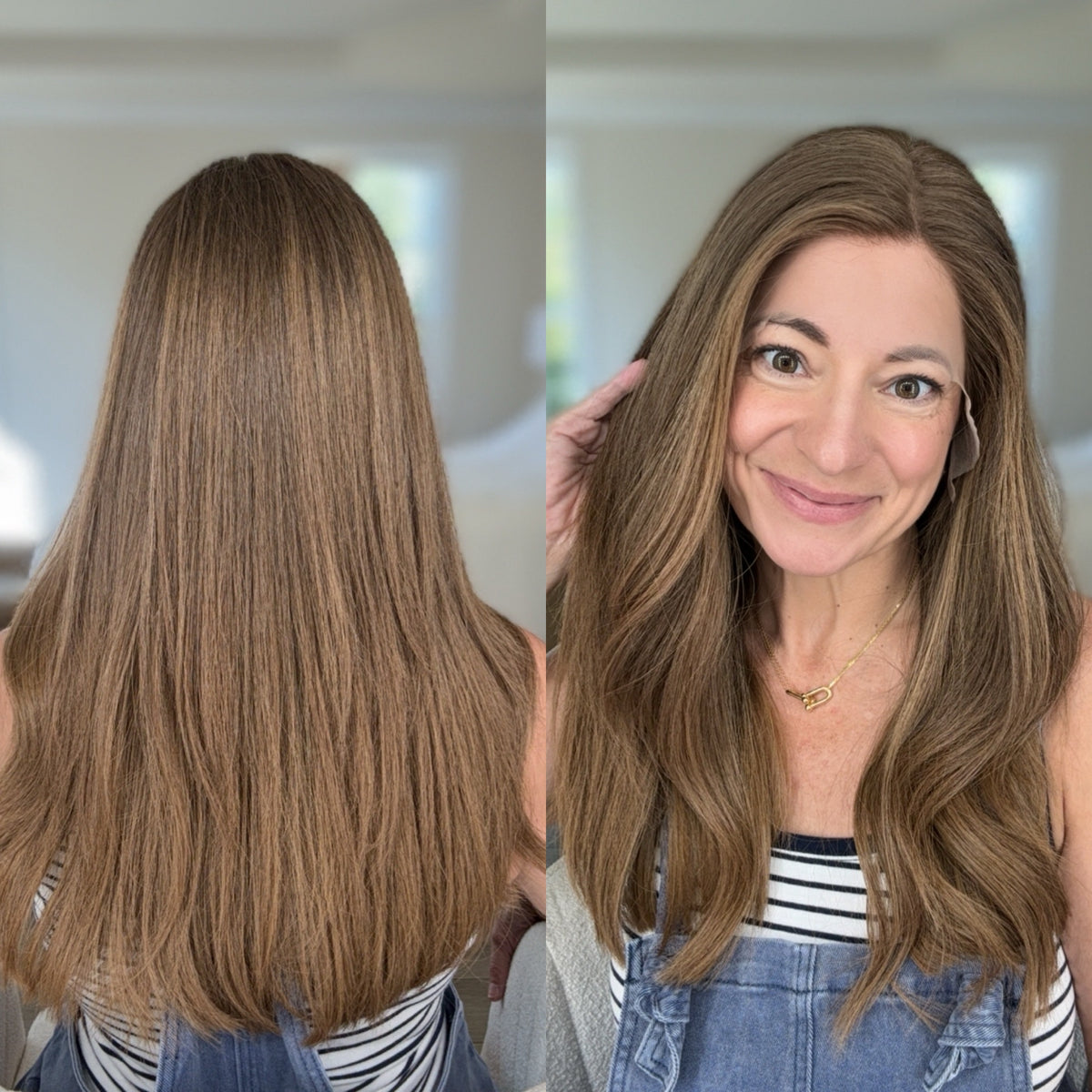 “AUTUMN VIBES&quot; Exquisite Wig: Lace Top, Sz. S/M, 21&quot;