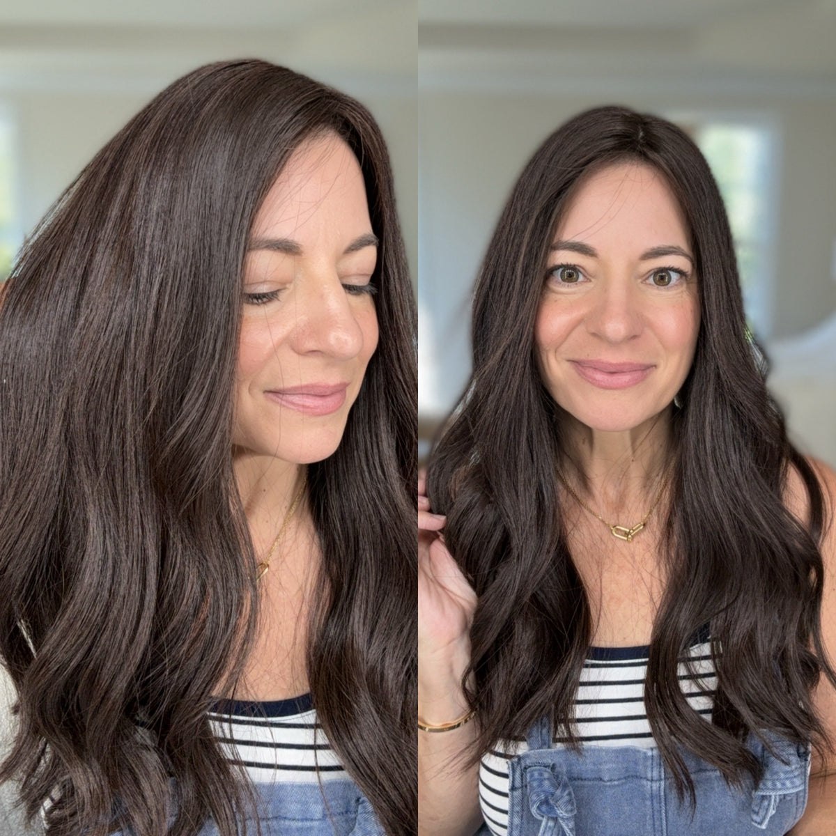 “LARK&quot; Premium Topper: Silk Top, Handtied Cap, 8x8, 22&quot;