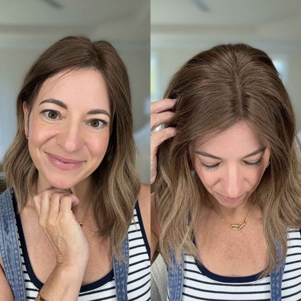 “FINLEY&quot; Premium Topper: Closed Lace Top, 8x8, 15&quot;