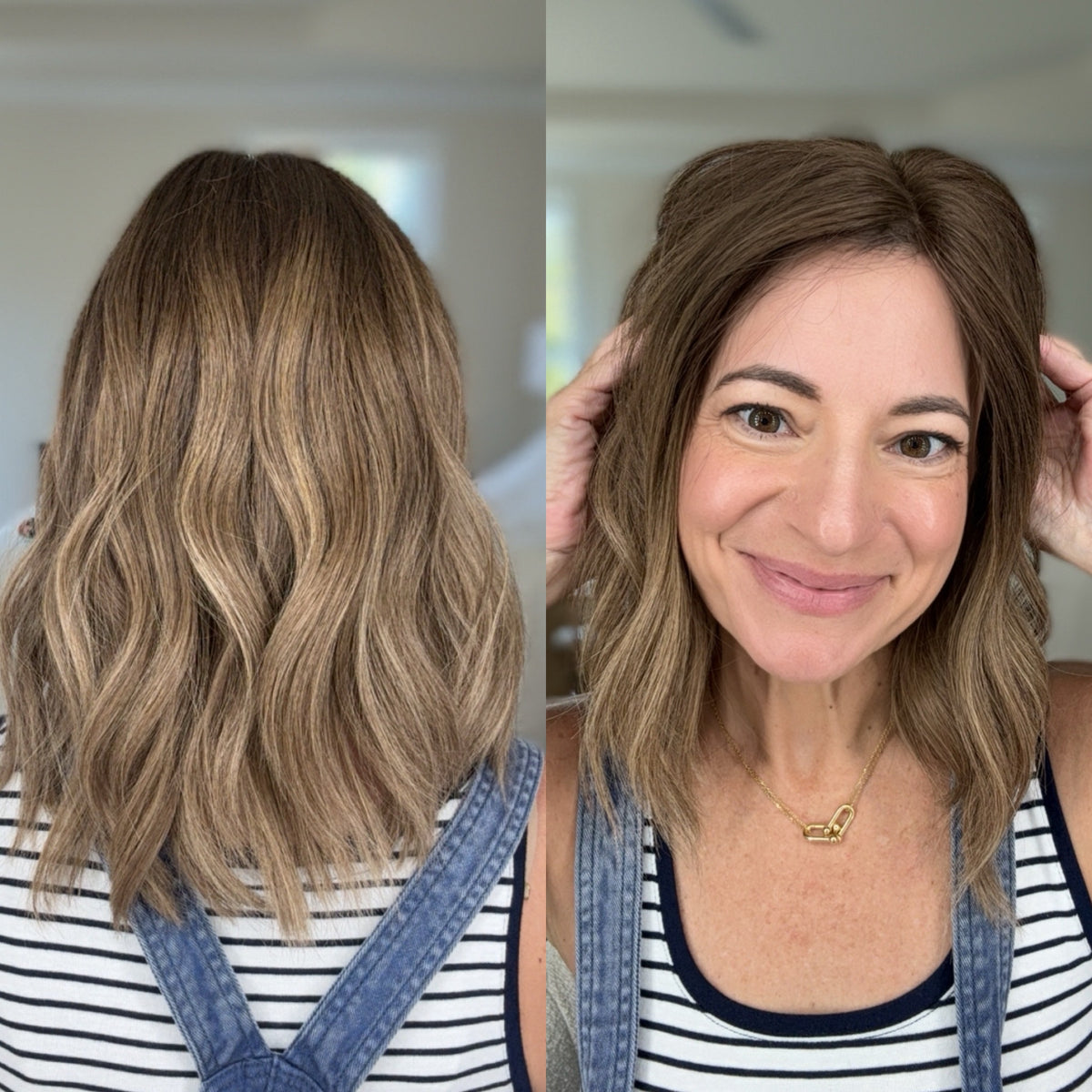 “FINLEY&quot; Premium Topper: Closed Lace Top, 8x8, 15&quot;