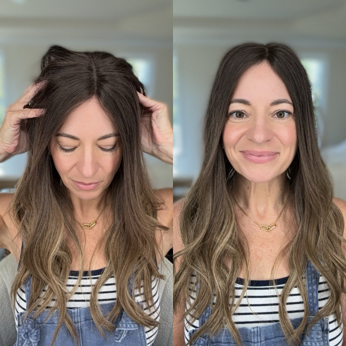 “TIANA&quot; Premium Topper: Closed Lace Top, 8x8, 22&quot;