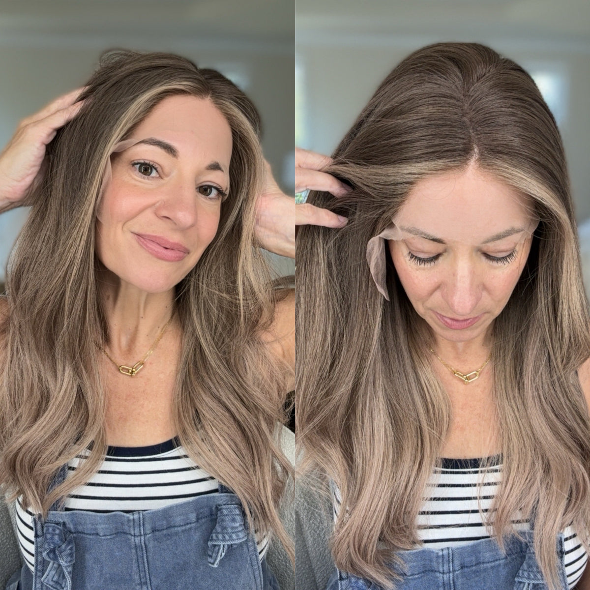 &quot;MOONDANCE&quot; Exquisite Wig: Lace Top, Sz. S/M, 21&quot;