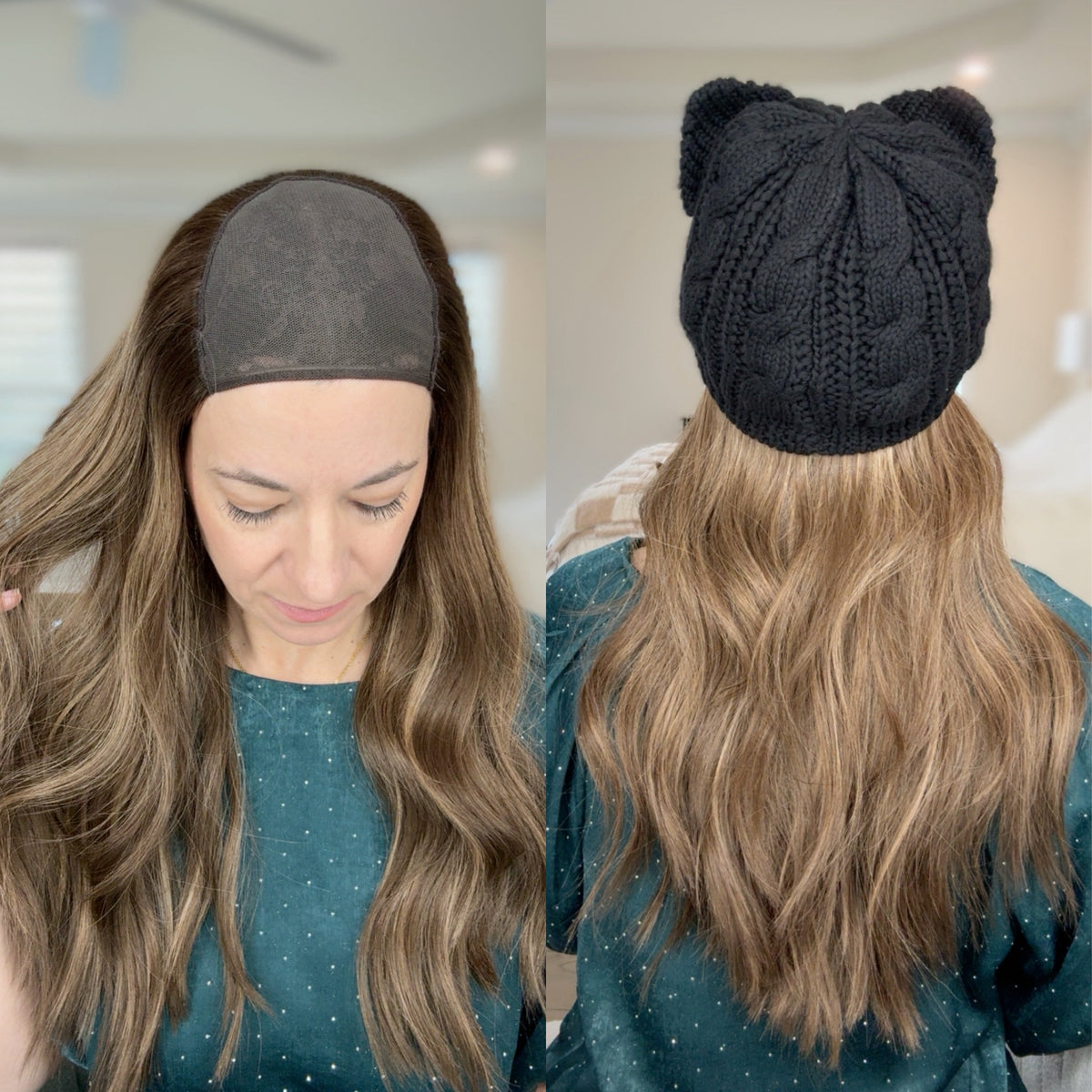 “PRAIRIE" Premium HAT FALL Wig: Sz. M, 23-24"