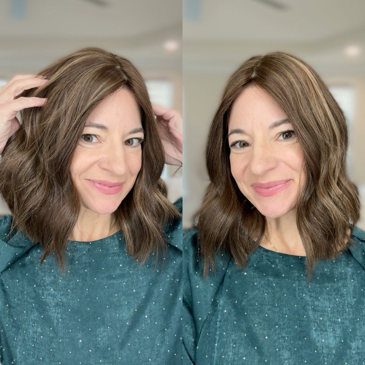 “BLOSSOM" Premium Topper: Silk Top, 9x9, 13"