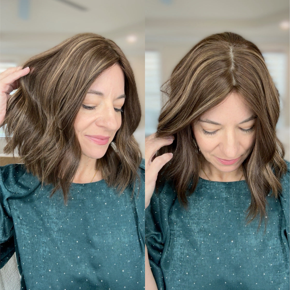 “BLOSSOM" Premium Topper: Silk Top, 9x9, 13"