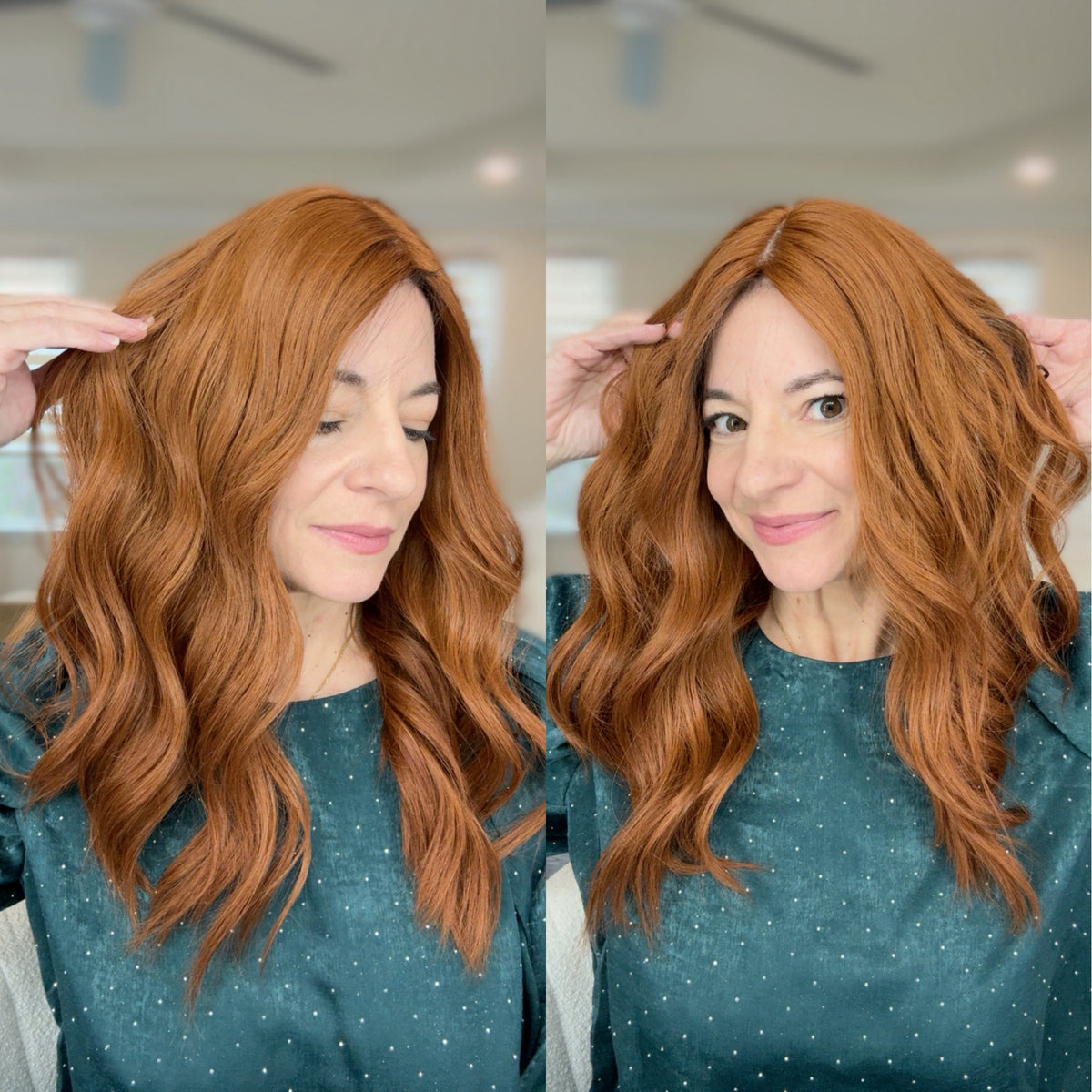 “QUINLYN" Premium Topper: Silk Top, 8x8, 19"