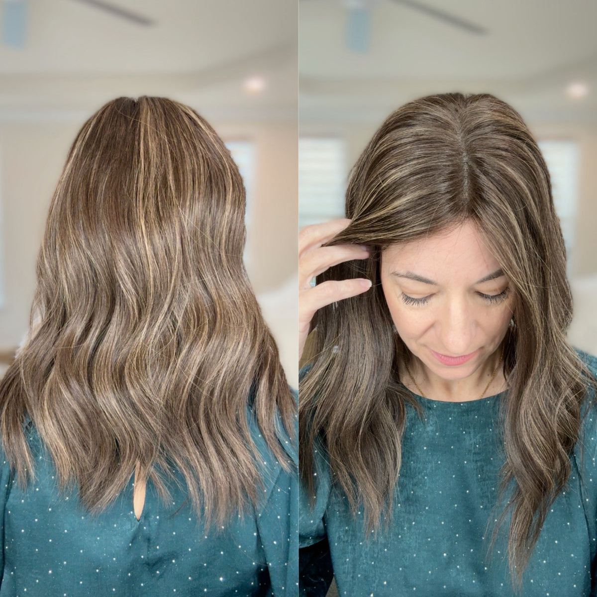 “JOSIE" Premium Topper: Closed Lace Top, 8x8, 17"