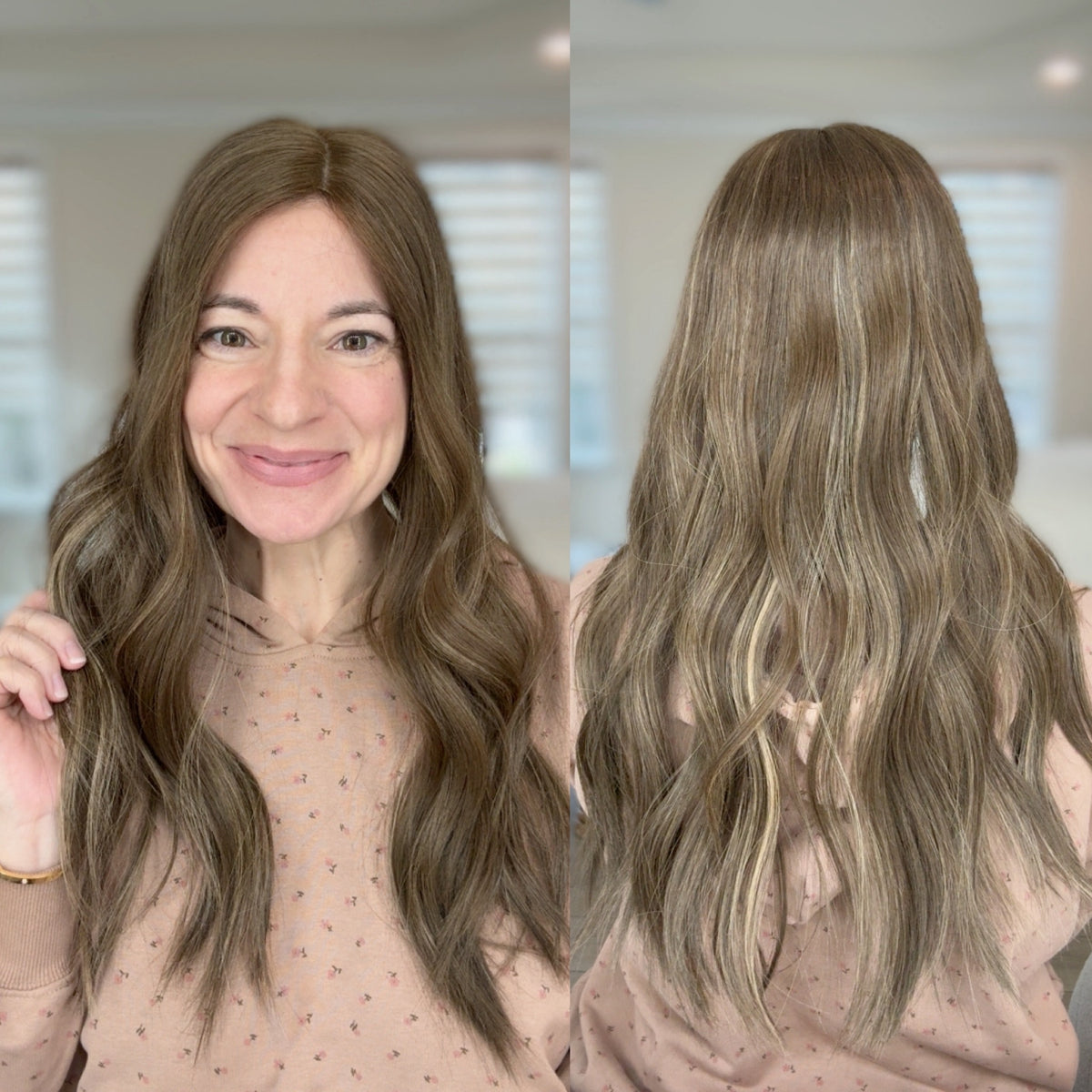 “INDIGO" Premium Topper: Closed Lace Top, 7x7, 21-22"