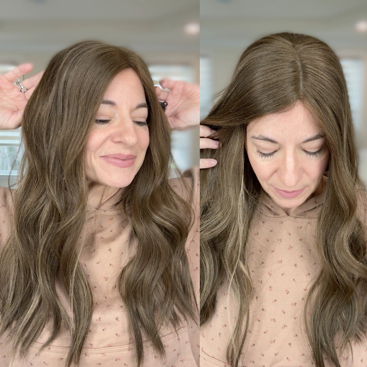 “INDIGO" Premium Topper: Closed Lace Top, 7x7, 21-22"