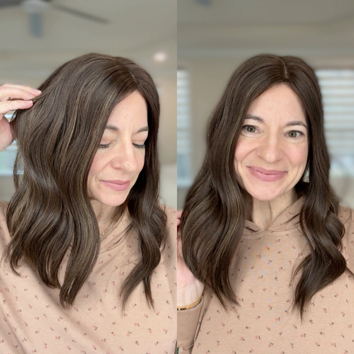 “NOLA" Premium Topper: Closed Lace Top, 7x7, 17-18"