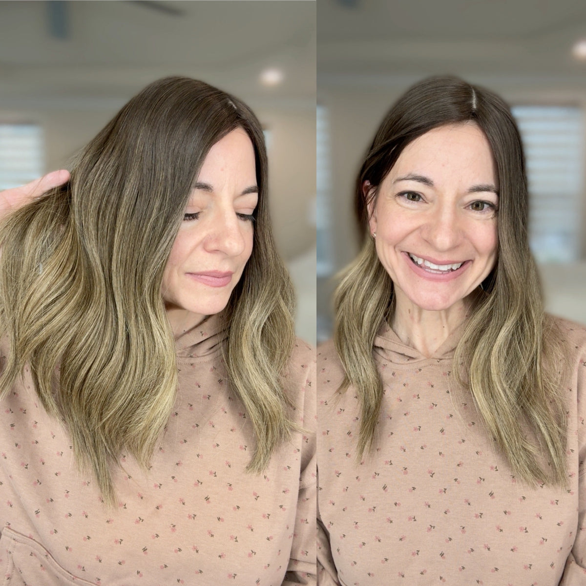 “TIANA" Premium Topper: Silk Top, 9x9, 17-19"