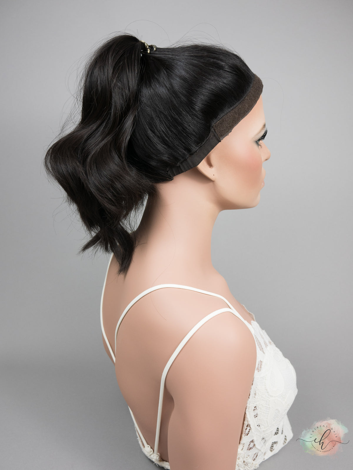 SUMMER SALE “RHIANNON" Premium Pony Wig: Sz. S, 23"