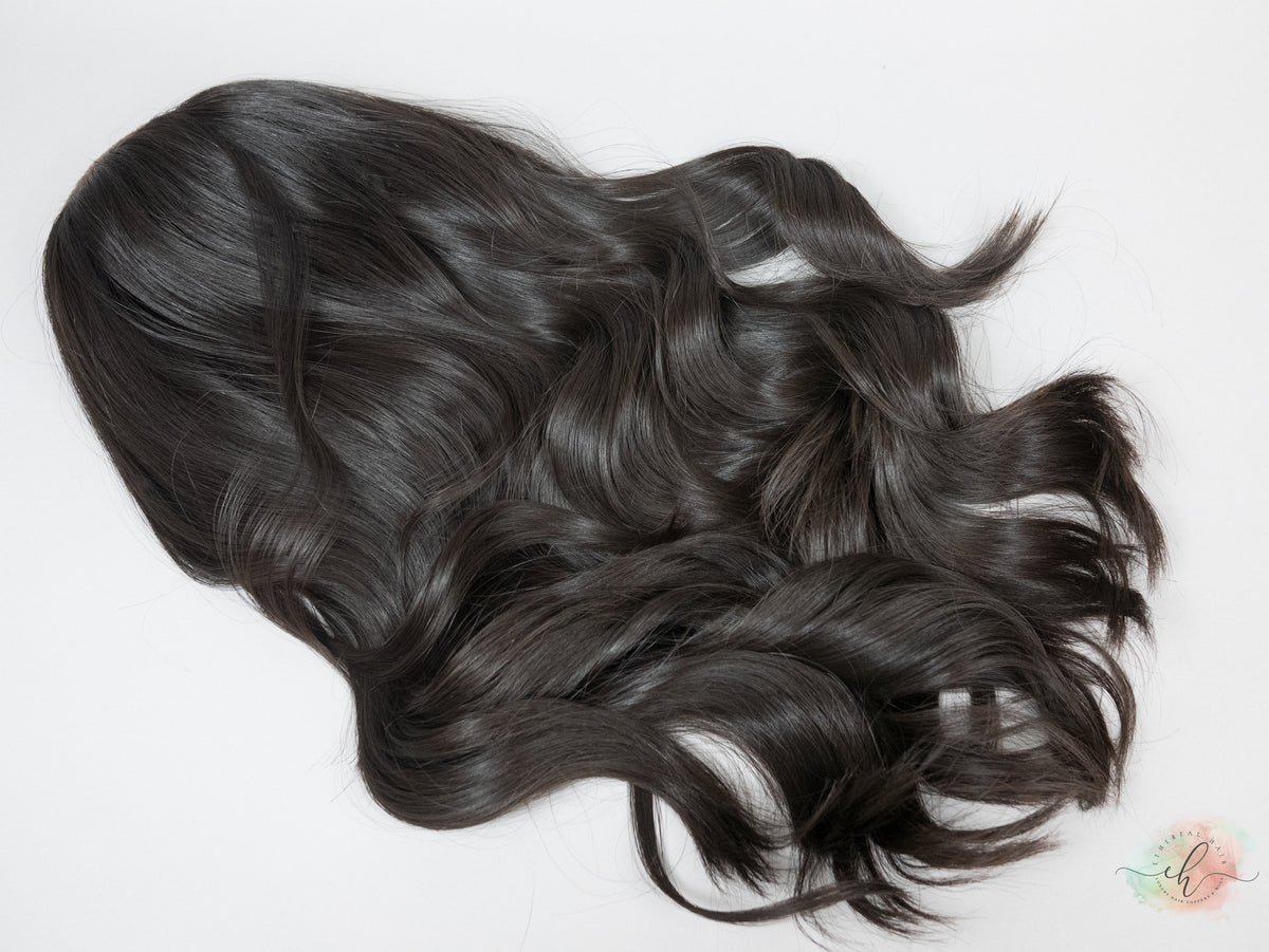 SUMMER SALE “RHIANNON" Premium Pony Wig: Sz. S, 23"