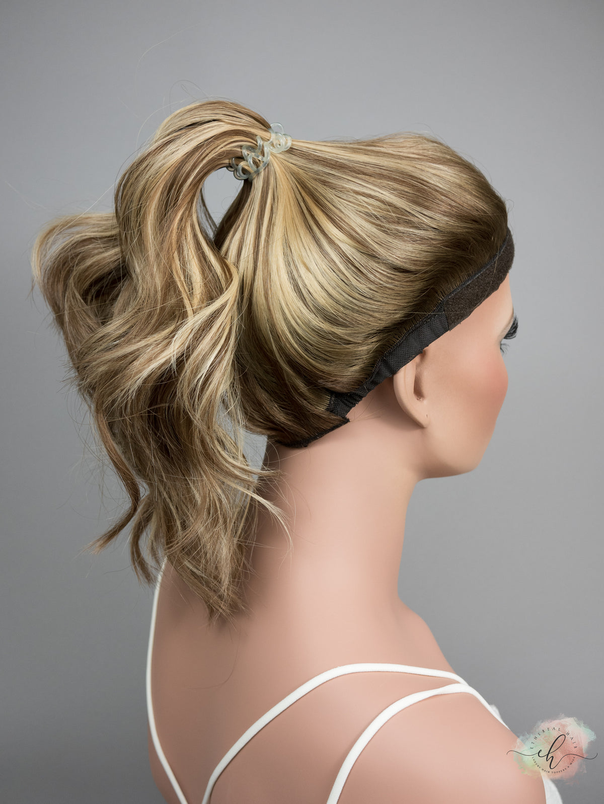 SUMMER SALE “BLAKE" Premium Pony Wig: Sz. M, 23"