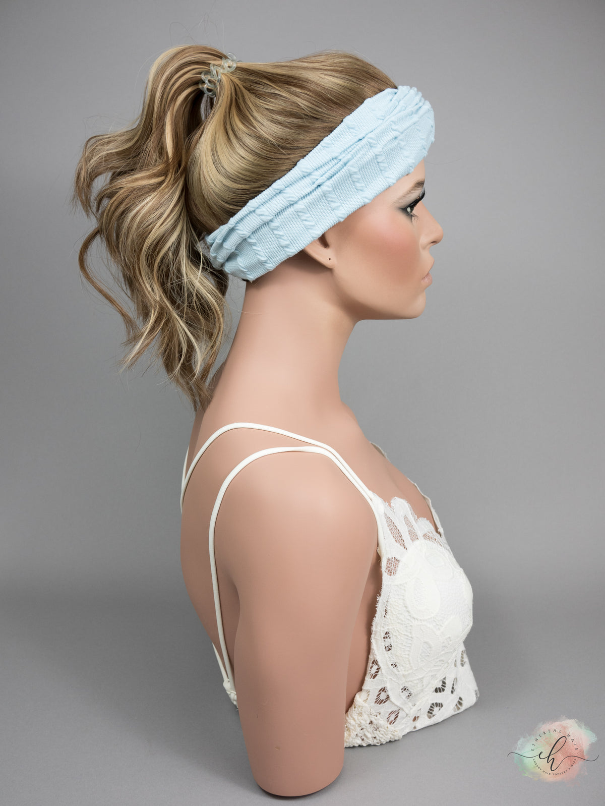 SUMMER SALE “BLAKE" Premium Pony Wig: Sz. M, 23"