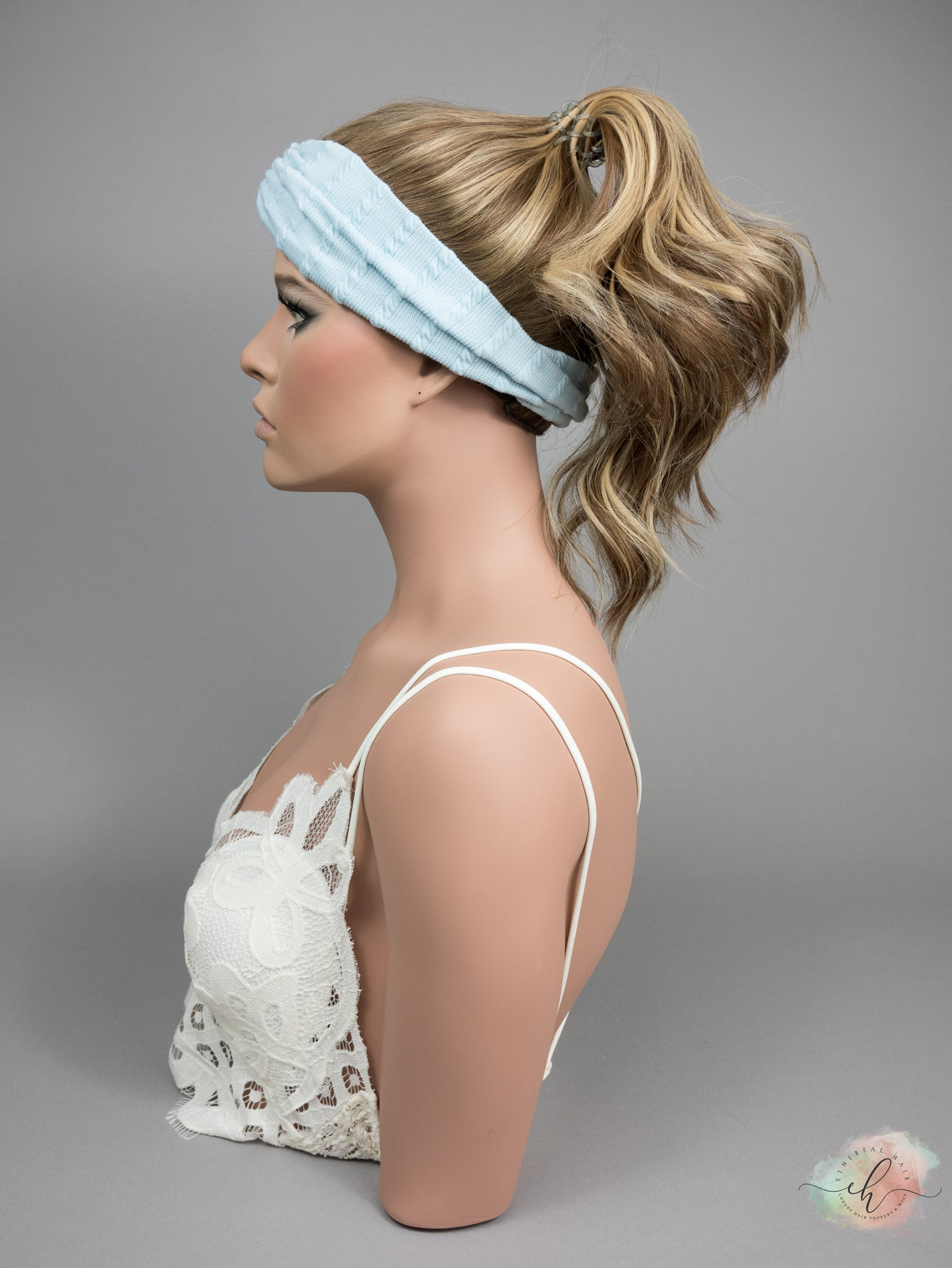 SUMMER SALE “BLAKE" Premium Pony Wig: Sz. M, 23"