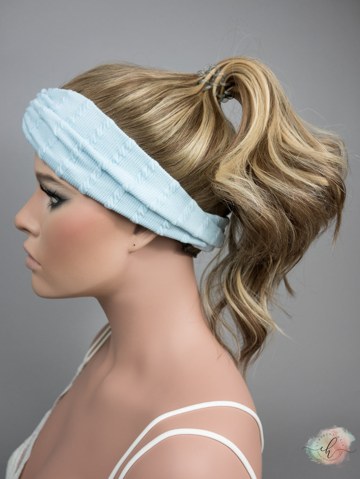 SUMMER SALE “BLAKE" Premium Pony Wig: Sz. M, 23"