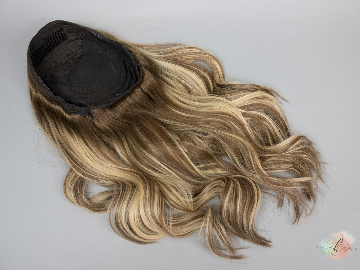 SUMMER SALE “BLAKE" Premium Pony Wig: Sz. M, 23"
