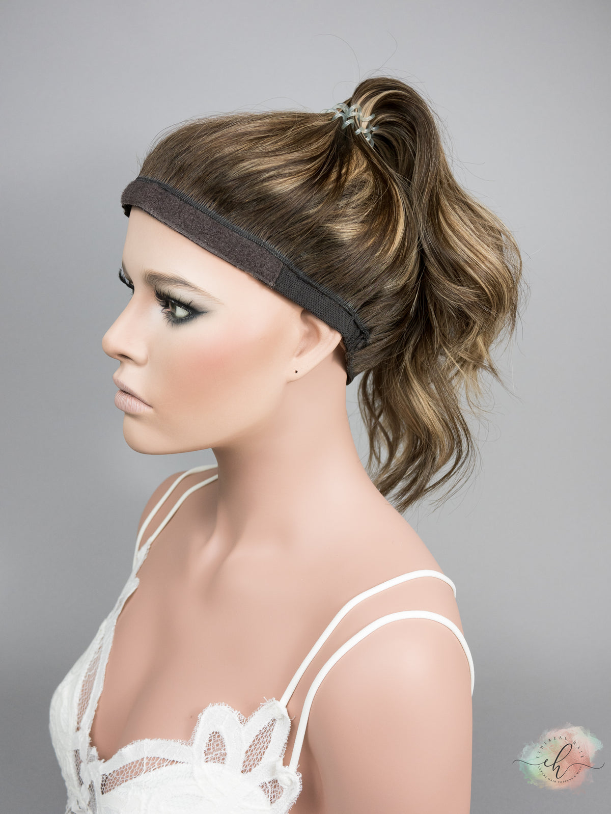 SUMMER SALE “COVE" Premium Pony Wig: Sz. M, 23"