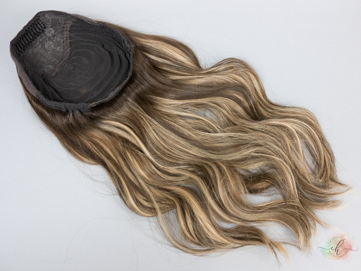 SUMMER SALE “COVE" Premium Pony Wig: Sz. M, 23"
