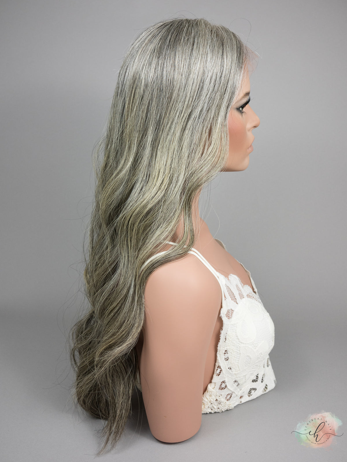 “ANGELINA" Premium Topper: Lace Top, 8x8, 26"