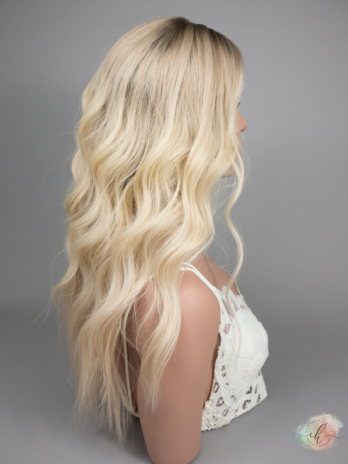 “BOHO BEAUTY" Exquisite Topper: Silk Top, 8x8, 24"