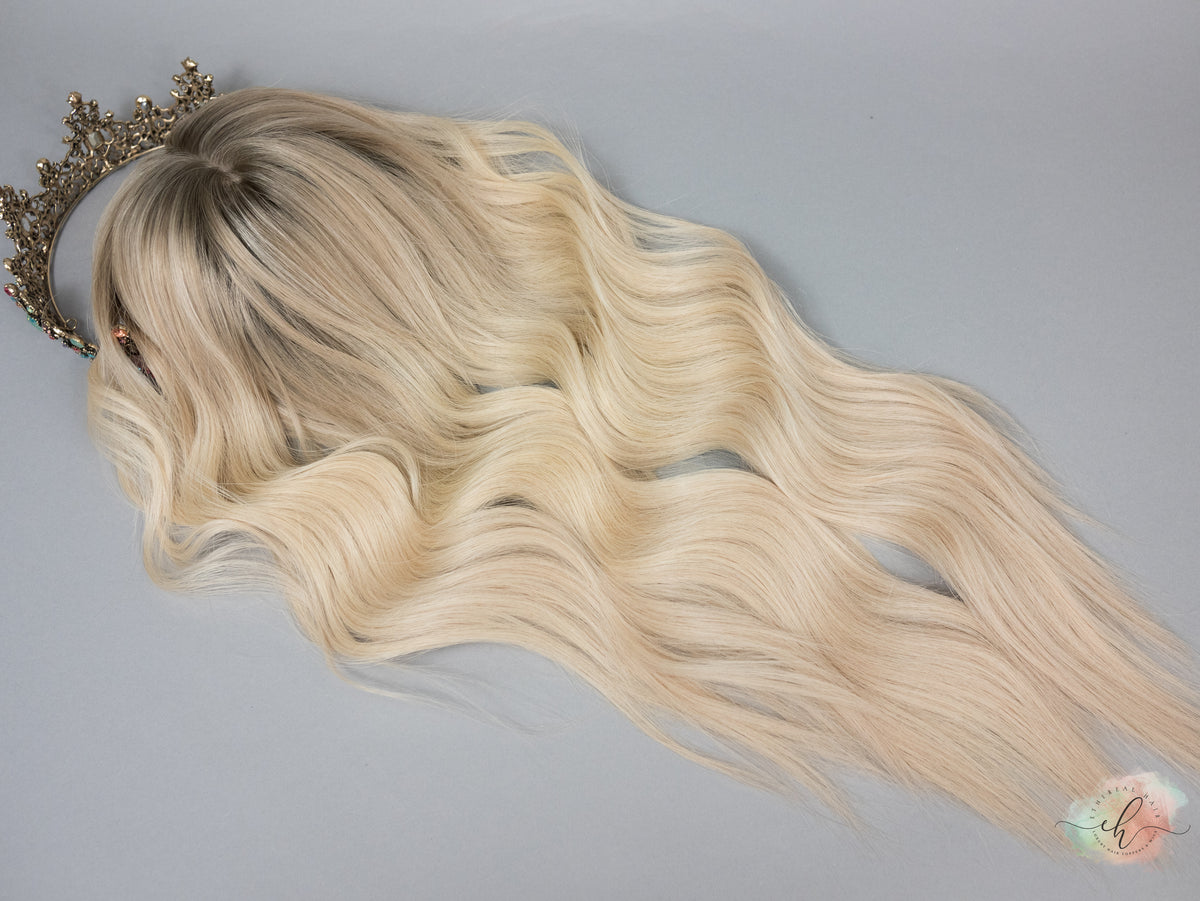 “BOHO BEAUTY" Exquisite Topper: Silk Top, 8x8, 24"