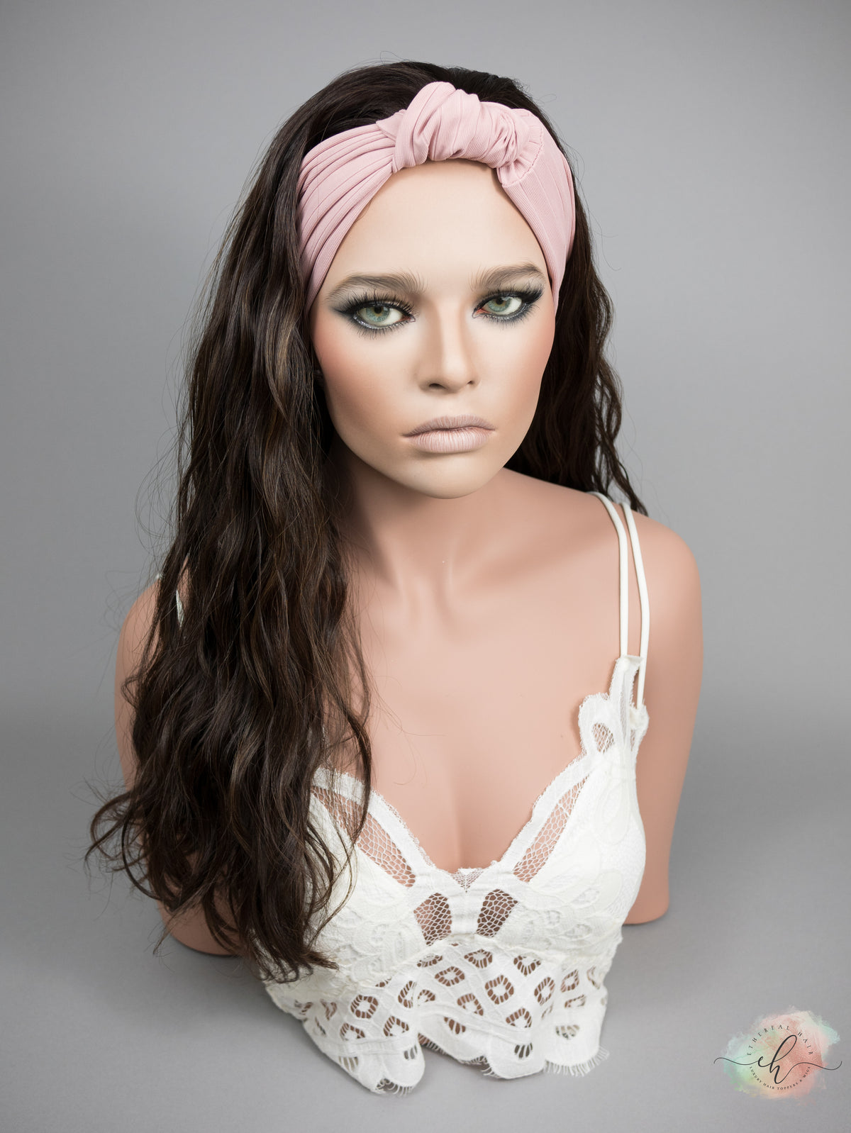 “MILLIE" Premium Band Fall Wig: Sz. M, 22-24", Wavy