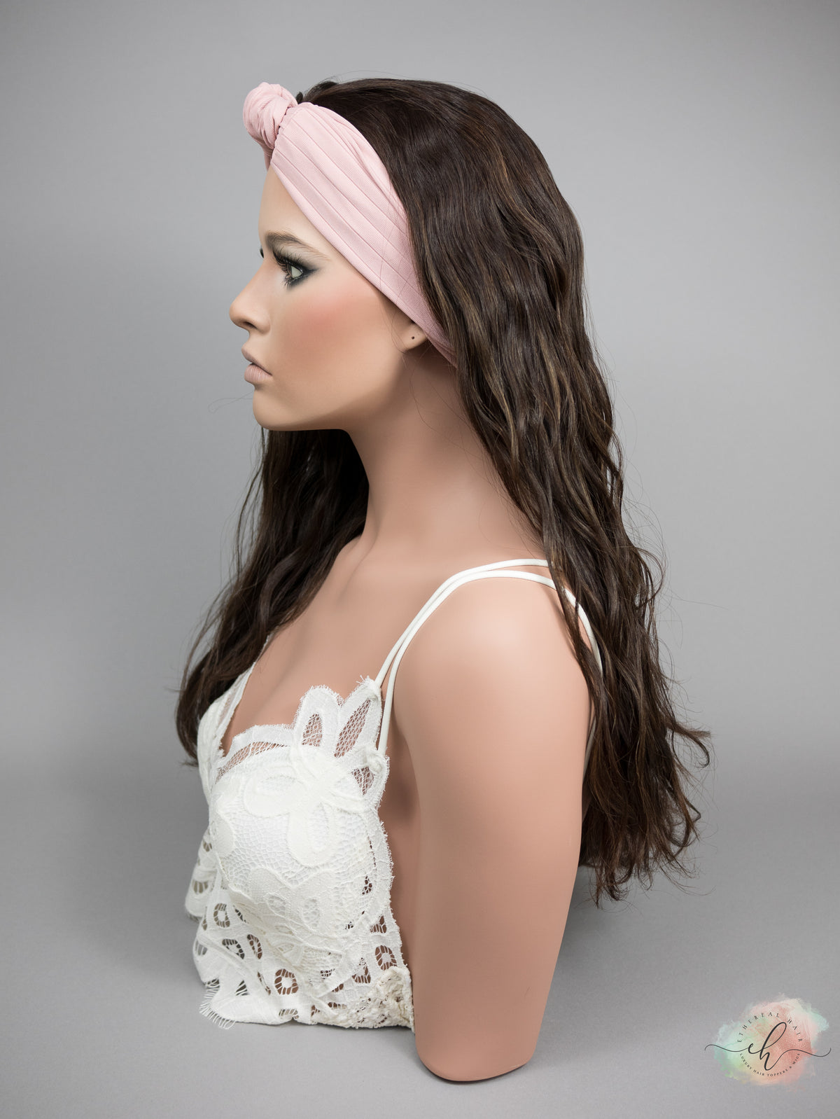 “MILLIE" Premium Band Fall Wig: Sz. M, 22-24", Wavy