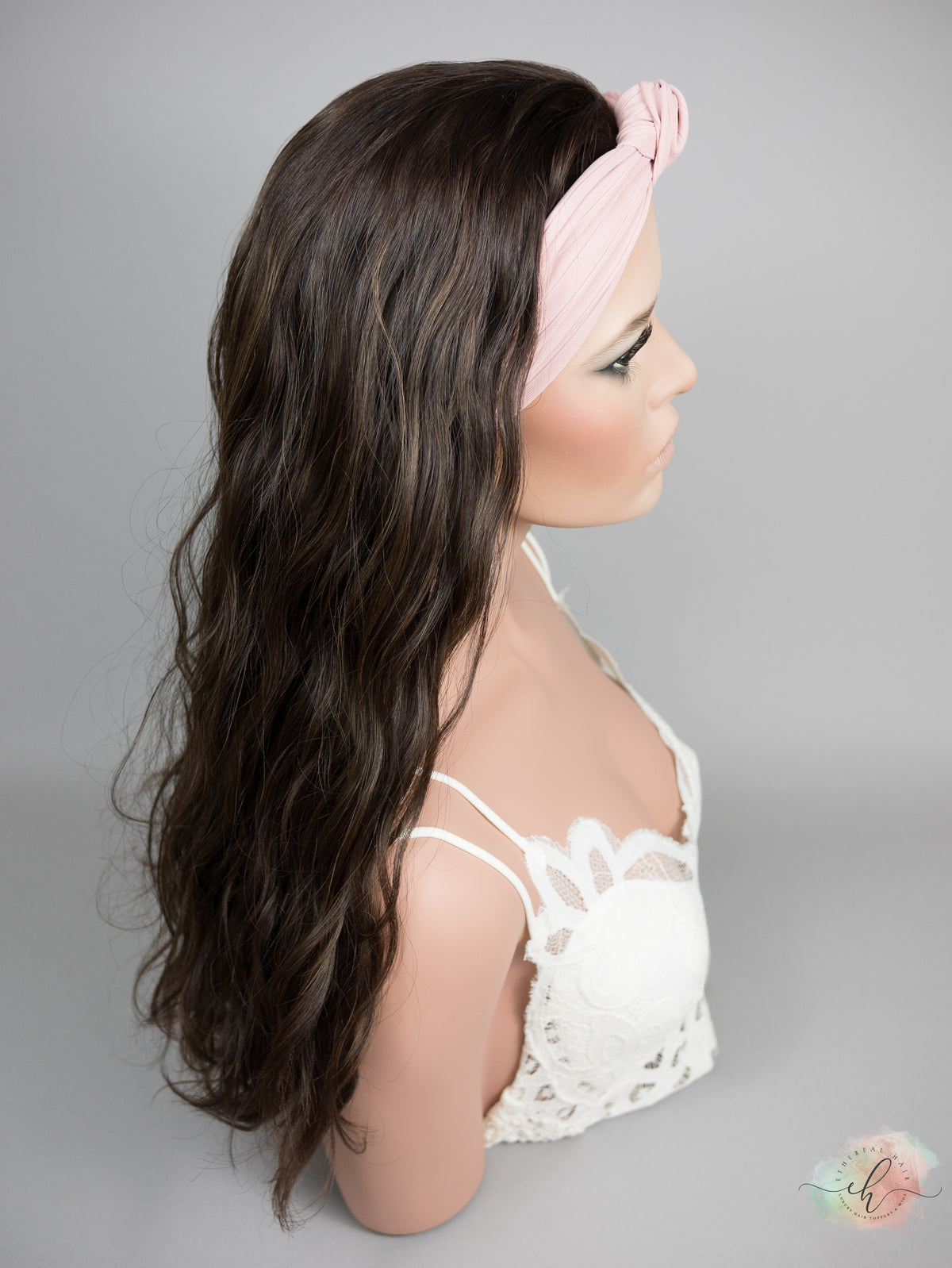 “MILLIE" Premium Band Fall Wig: Sz. M, 22-24", Wavy