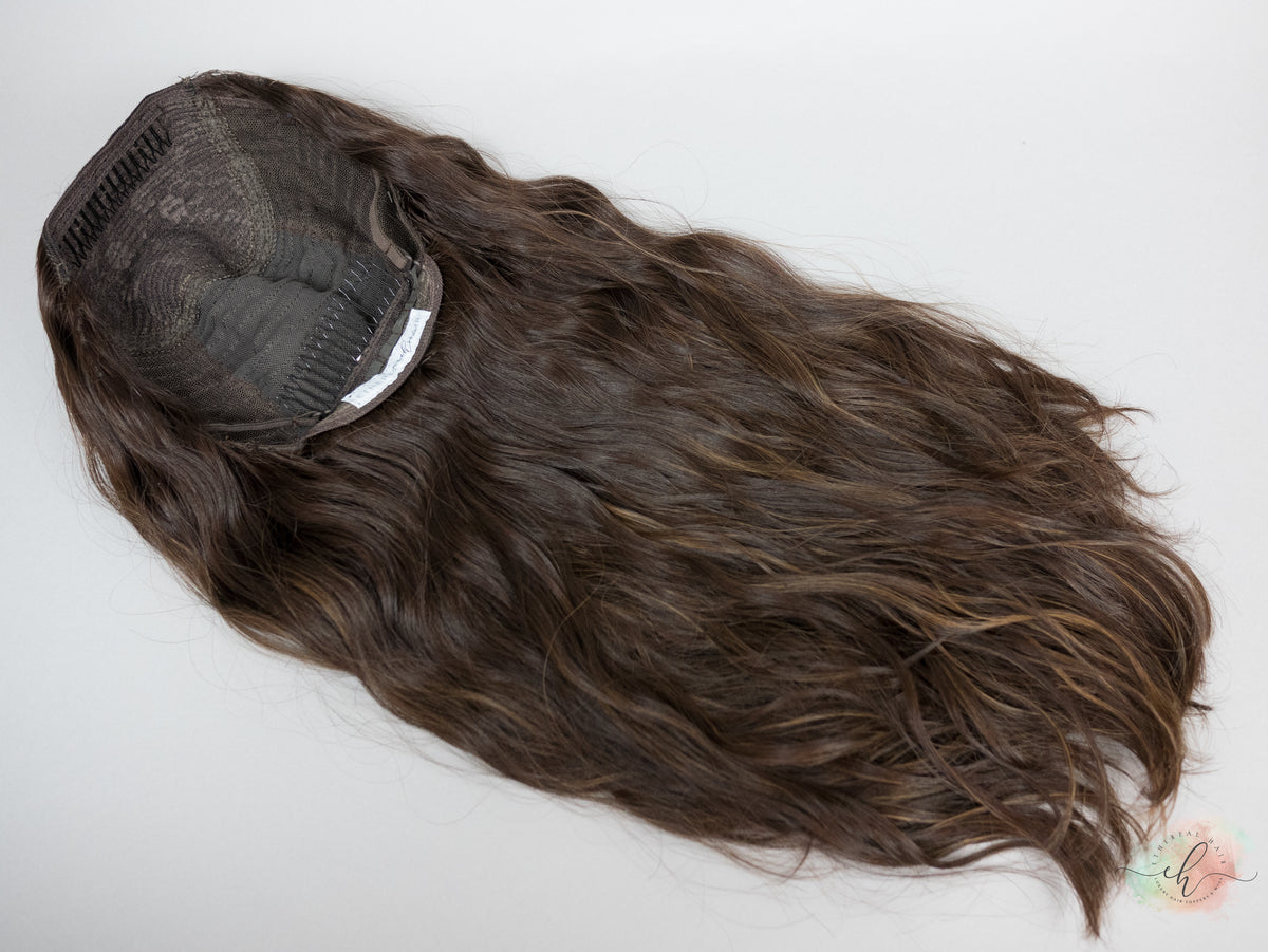 “MILLIE" Premium Band Fall Wig: Sz. M, 22-24", Wavy